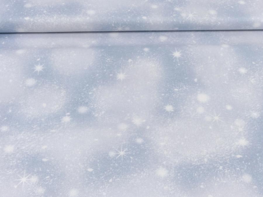 Woodland Friends Schnee Snow hellblau - von Quilting Treasures
